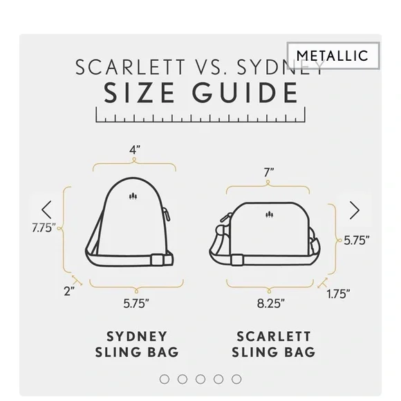 Portland Leather Metallic Mint Green Crossbody Bag - Picture 5 of 10